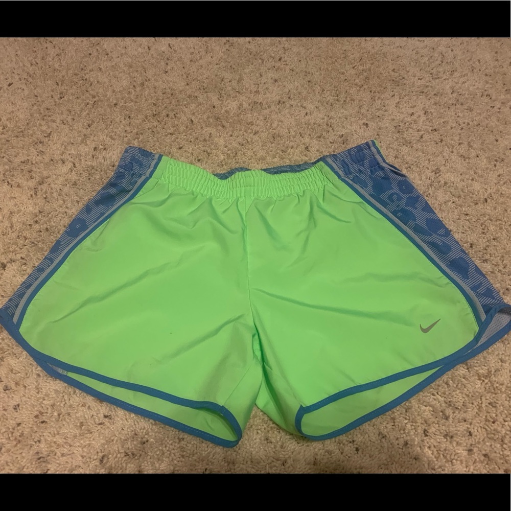 Fun and Comfy Green Athletic Shorts